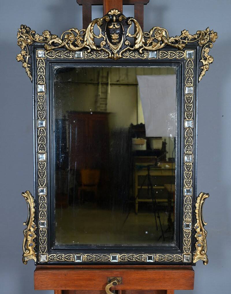Miroir à Fronton, époque Napoléon III – 2ème moitié XIXe