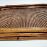 Large bamboo tray