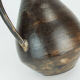 Vase en céramique moderne danoise, poterie d'atelier conny walther, danemark, années 1960-1970