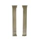 Pair of Renaissance pilasters in Serena stone, Italy, 16th century