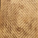 Vintage bamboo and rattan tray