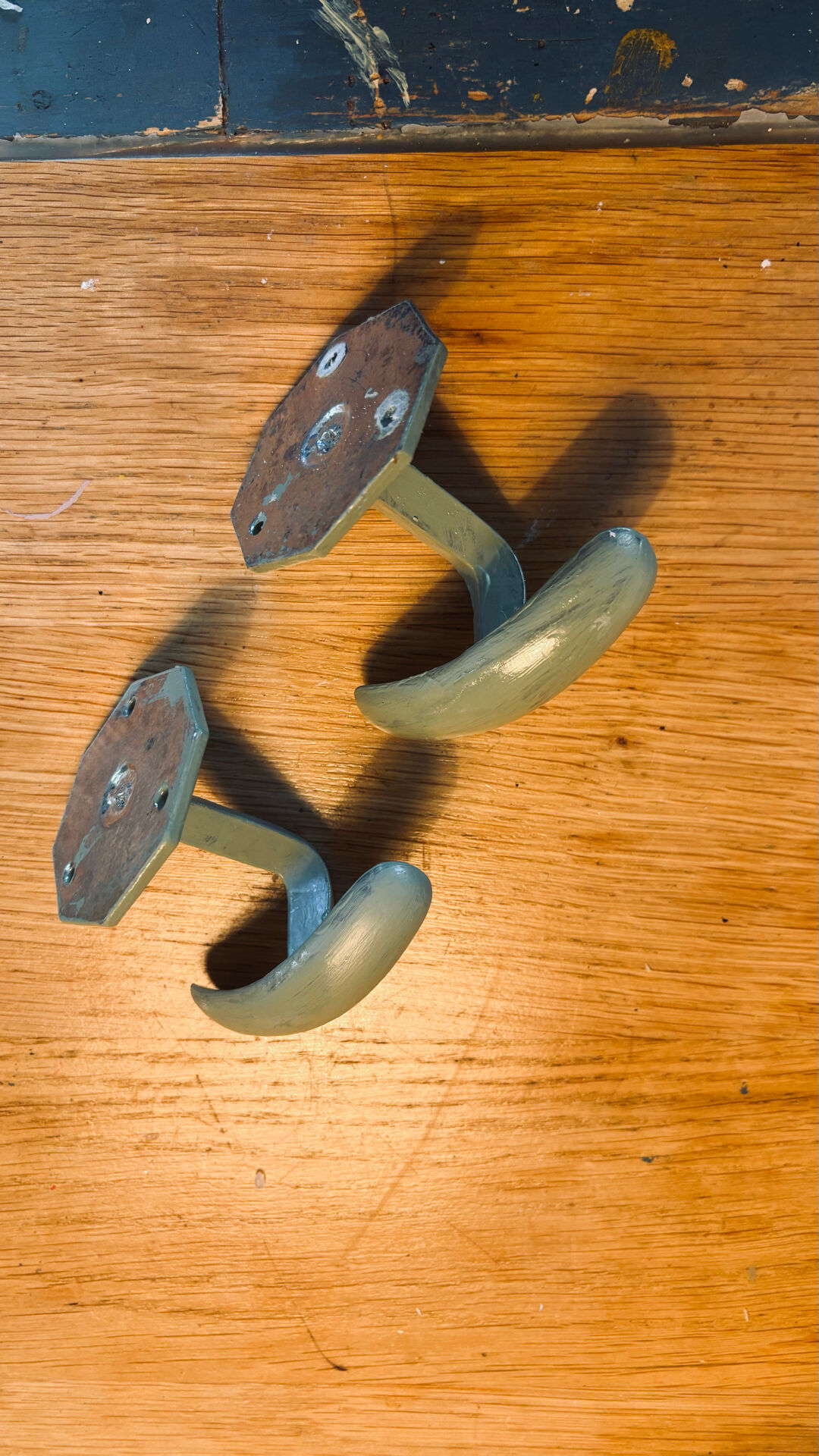Vintage coat hooks
