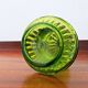 Bouteille Empoli Mid-Century en verre vert
