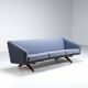 Canapé trois places Illum Wikkelso ML-90 Laursen Danemark 1960