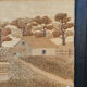 Large jute tapestry from the 70s.