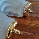 Paire d'appliques coquillages