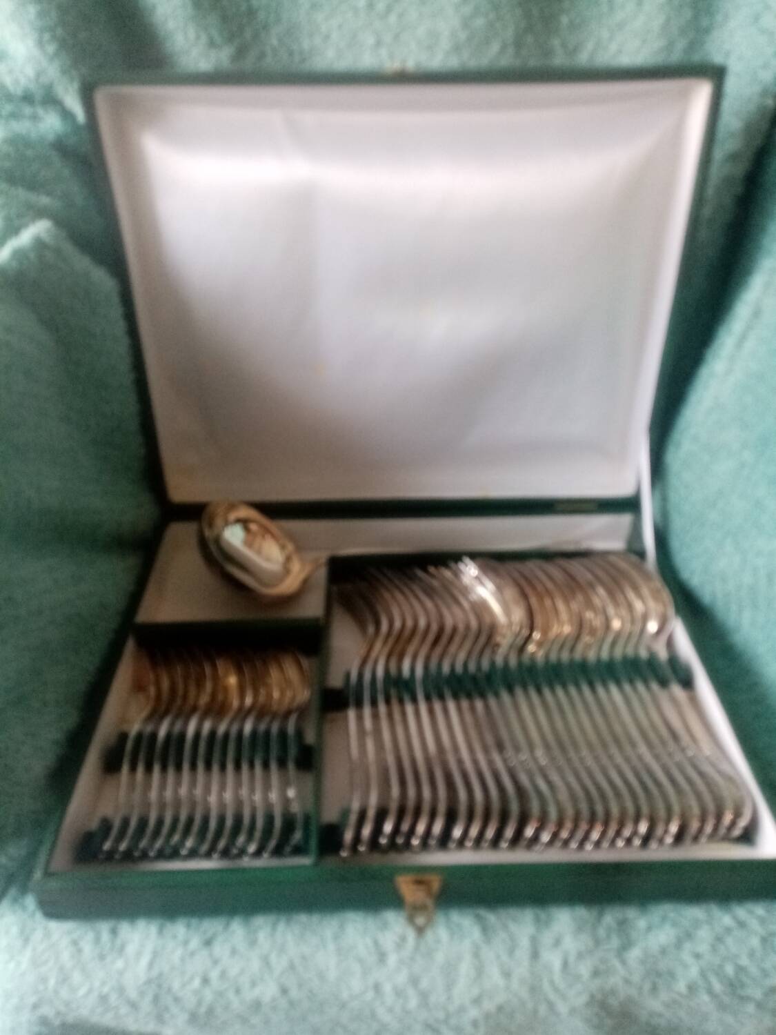 37-piece cutlery set by christofle, marly model