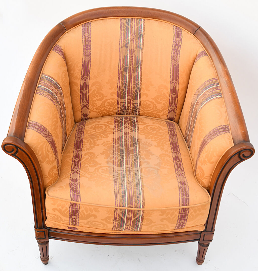 Fauteuil bergère gondole