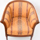 Fauteuil bergère gondole