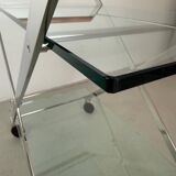 1980s Modernist Gallotti and Radice “Mister” Bar Trolley, Serving Cart