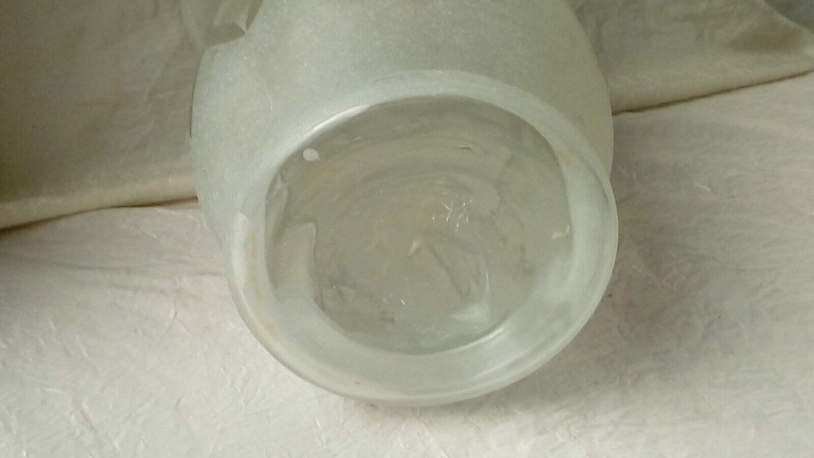 Glass vase frosted decoration diamond art deco