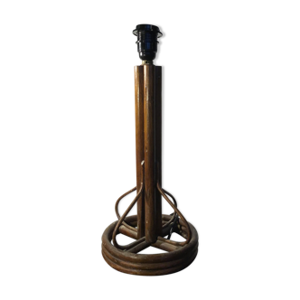 Rattan lamp foot