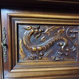 Buffet served Renaissance walnut