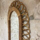 Vintage rattan mirror