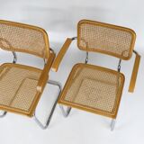 Pair of chairs Marcel Breuer B64 Cesca