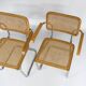 Paire de chaises Marcel Breuer B64 Cesca