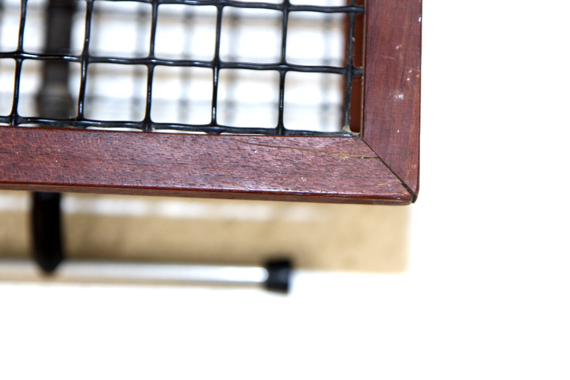 Teak and metal hook, Sweden, 1960