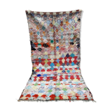 Tapis en tissu boucherouite color2 118x226cm