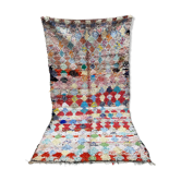 COLORED BOUCHEROUITE FABRIC RUG 118x226cm