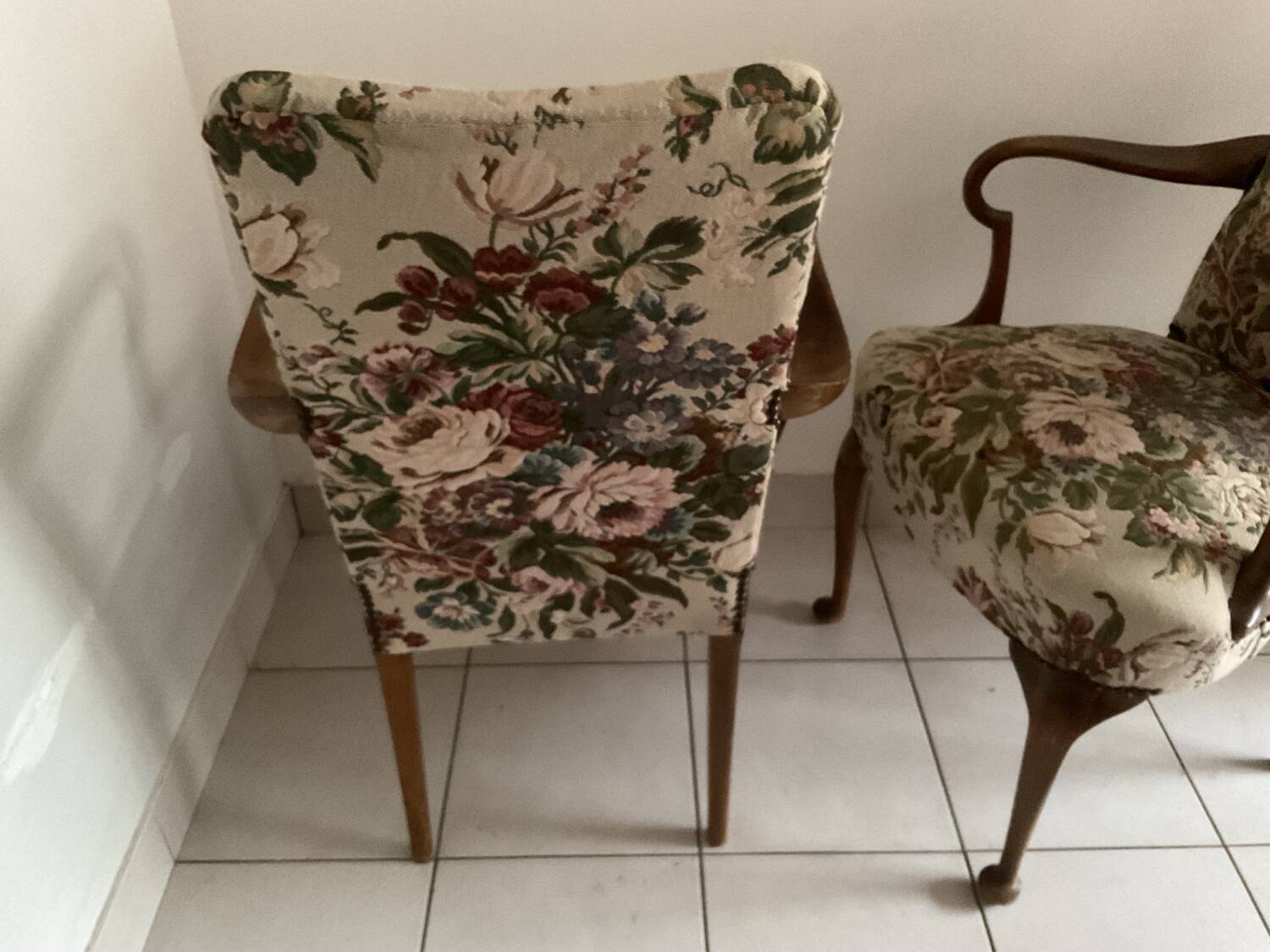 Pair of vintage armchairs in excellent condition.