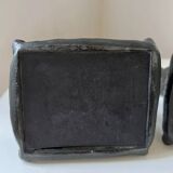 Serre-livres Art nouveau en régule figurant une femme, 1900