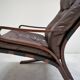 Dark brown leather Pirate chair