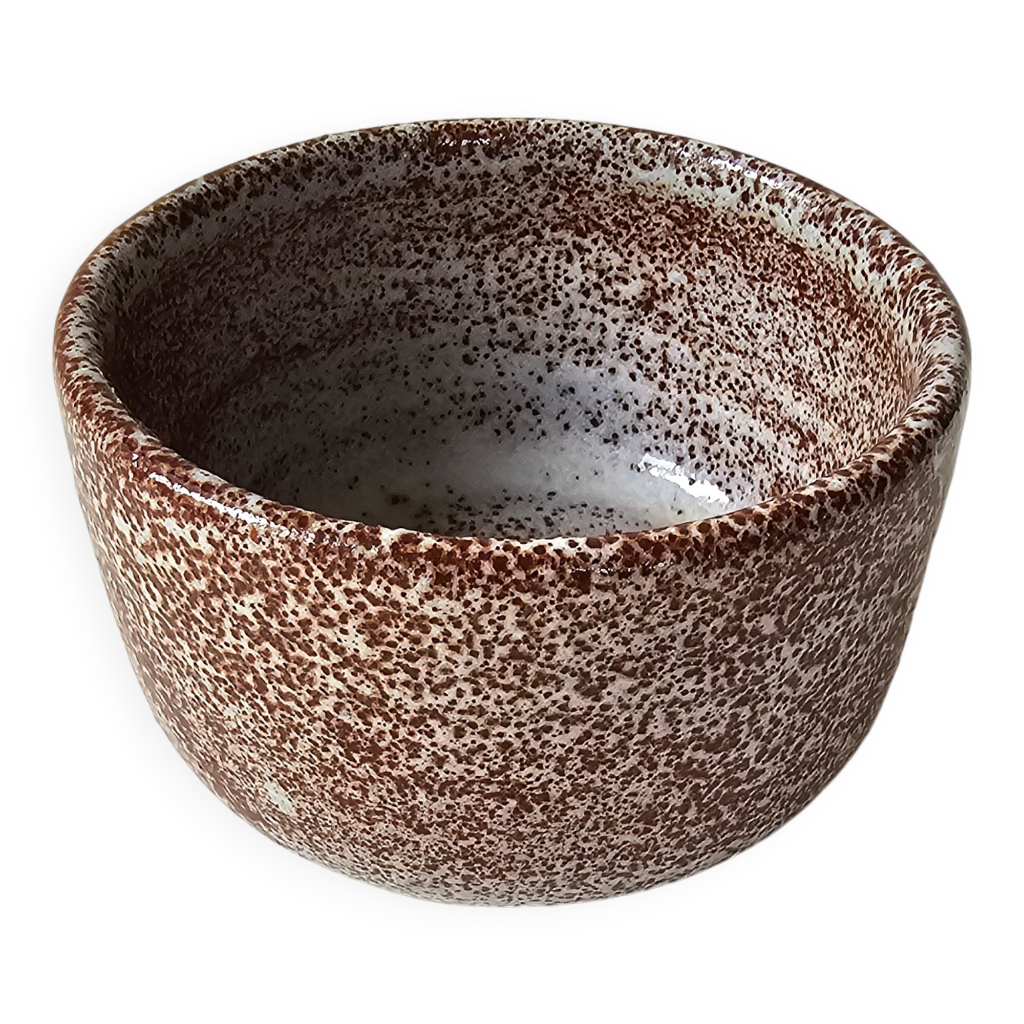 Bowl - ceramic pot signed Accolay