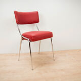 Italian Chrome Dinning Chairs, 1950s, Set of 2