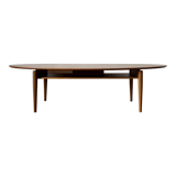 Oval Scandinavian coffee table