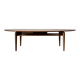 Oval Scandinavian coffee table