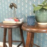 Pair of tripod stools