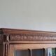 Antique Parisian glass cabinet - bonnet-maker type