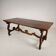 Spanish solid wood dining table – 20th century