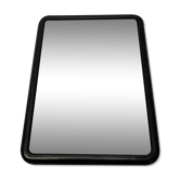 Miroir de barbier vintage bakélite noire