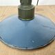 Industrial Blue Enamel Military Pendant Lamp with Cast Aluminium Top, 1960s