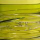 'Tamtam Honey' vase in crystal and green glass - Sem Schanzer (as l'Anverre