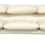 Cassina 3 seater fabric sofa