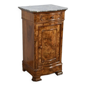 table de chevet en noyer,