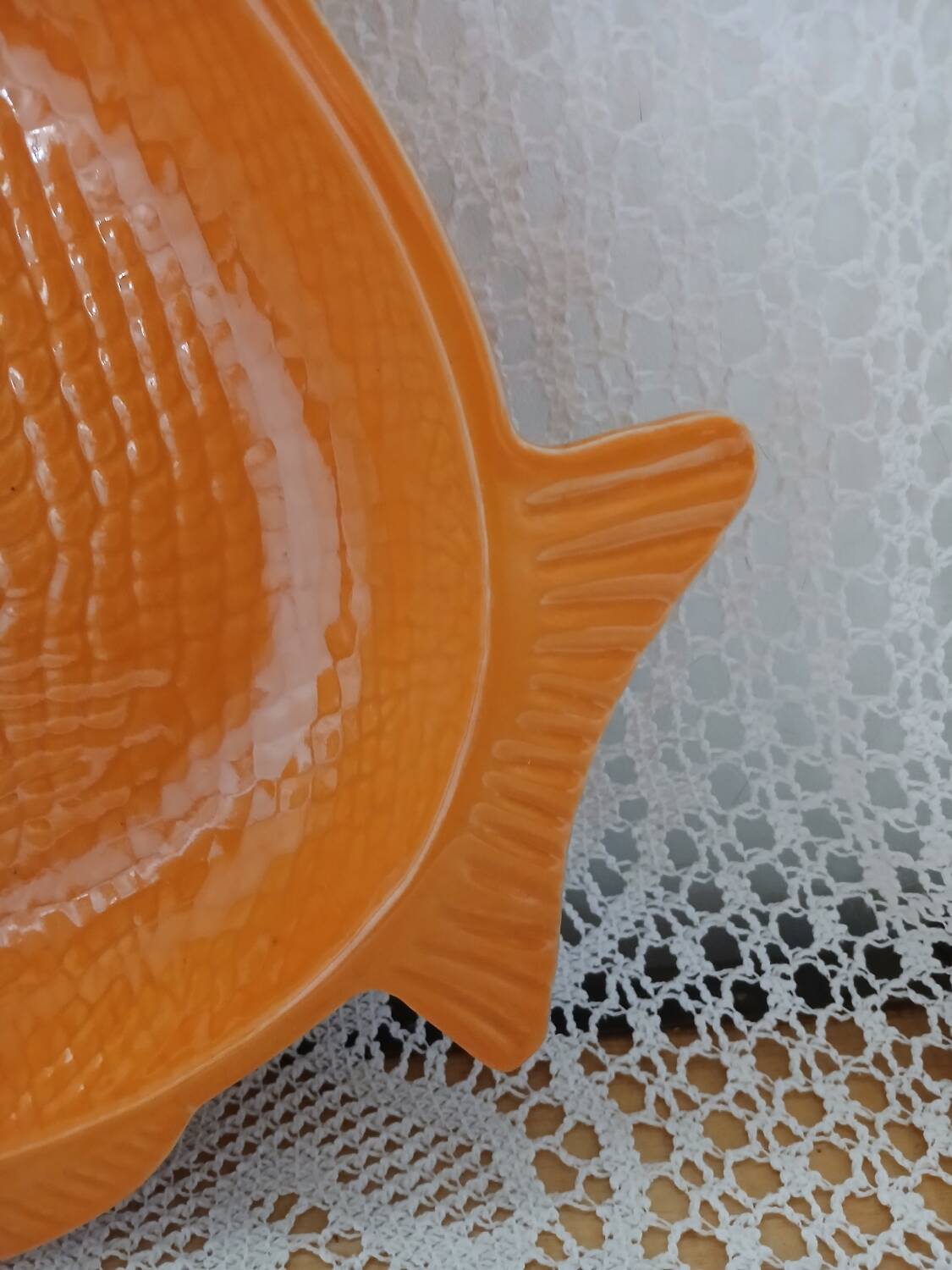 Large platter of fish barbotine