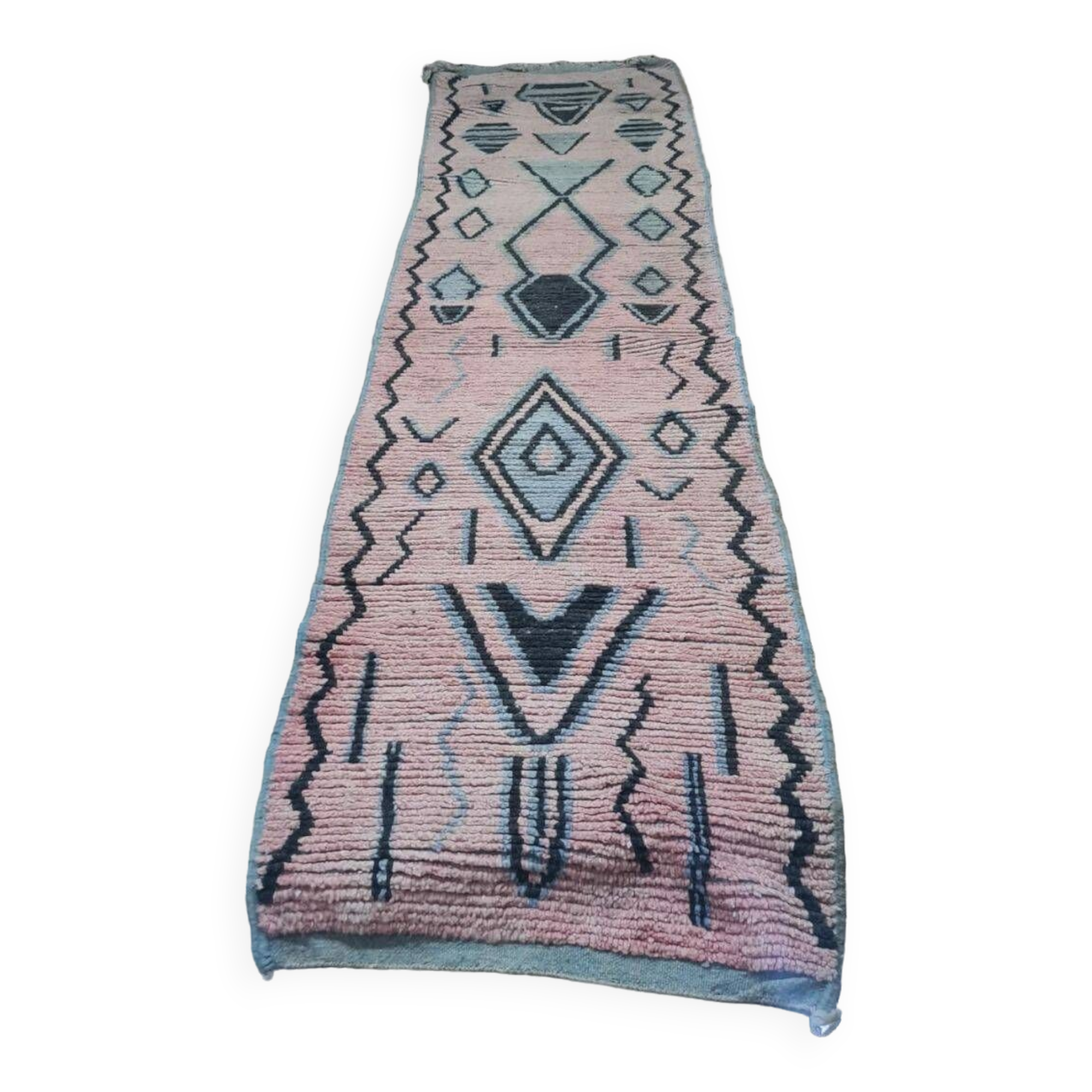 Handmade Berber hallway rug