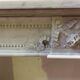Louis XVI style fireplace in white Carrara marble, 19th century