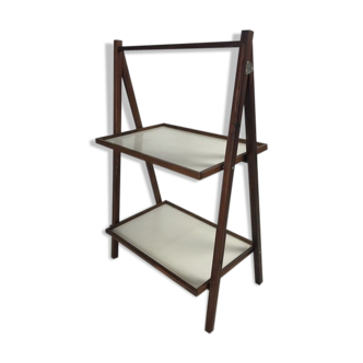 1960s Danish Folding Shelf