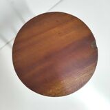 Vintage stool wood and metal workshop