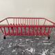 Plasticized metal dish rack