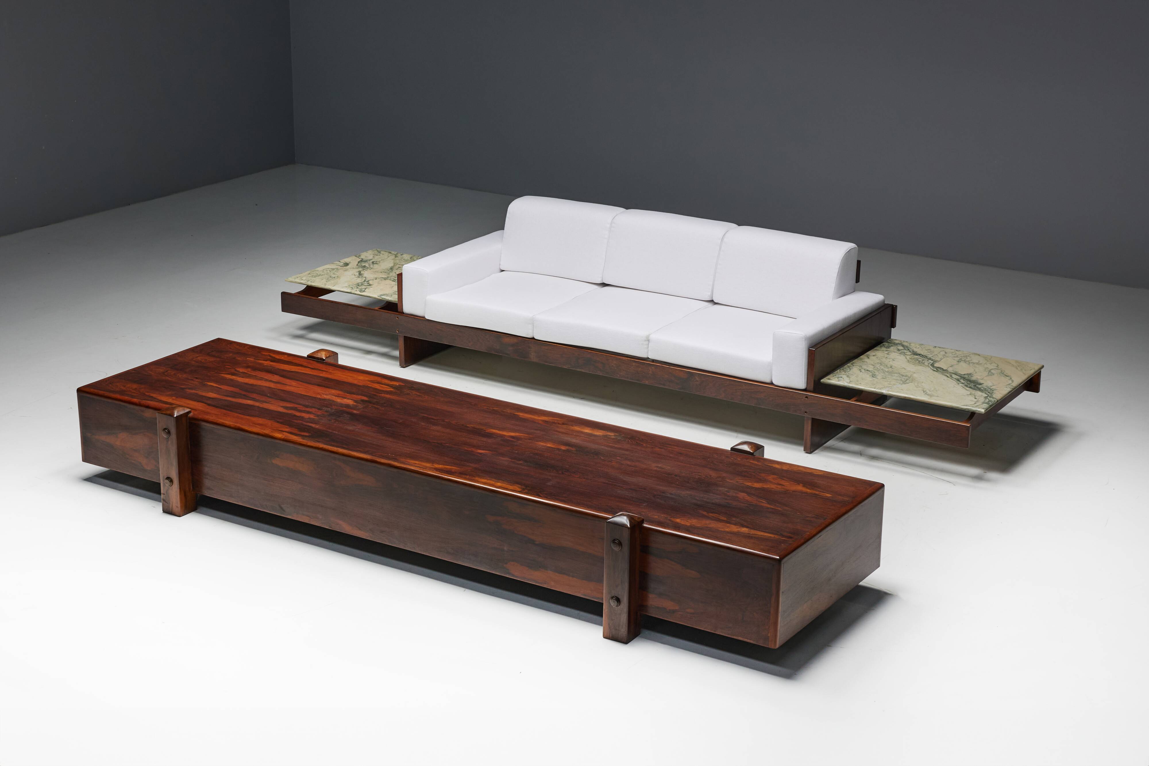 "Celina" Sofa by Muniz Zylberberg, Brazil, 1966
