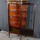 Mahogany Showcase, Transition Louis XV Louis XVI style – 1900