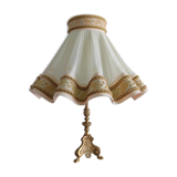 Bronze lamp and petticoats
