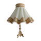 Lampe bronze et jupons