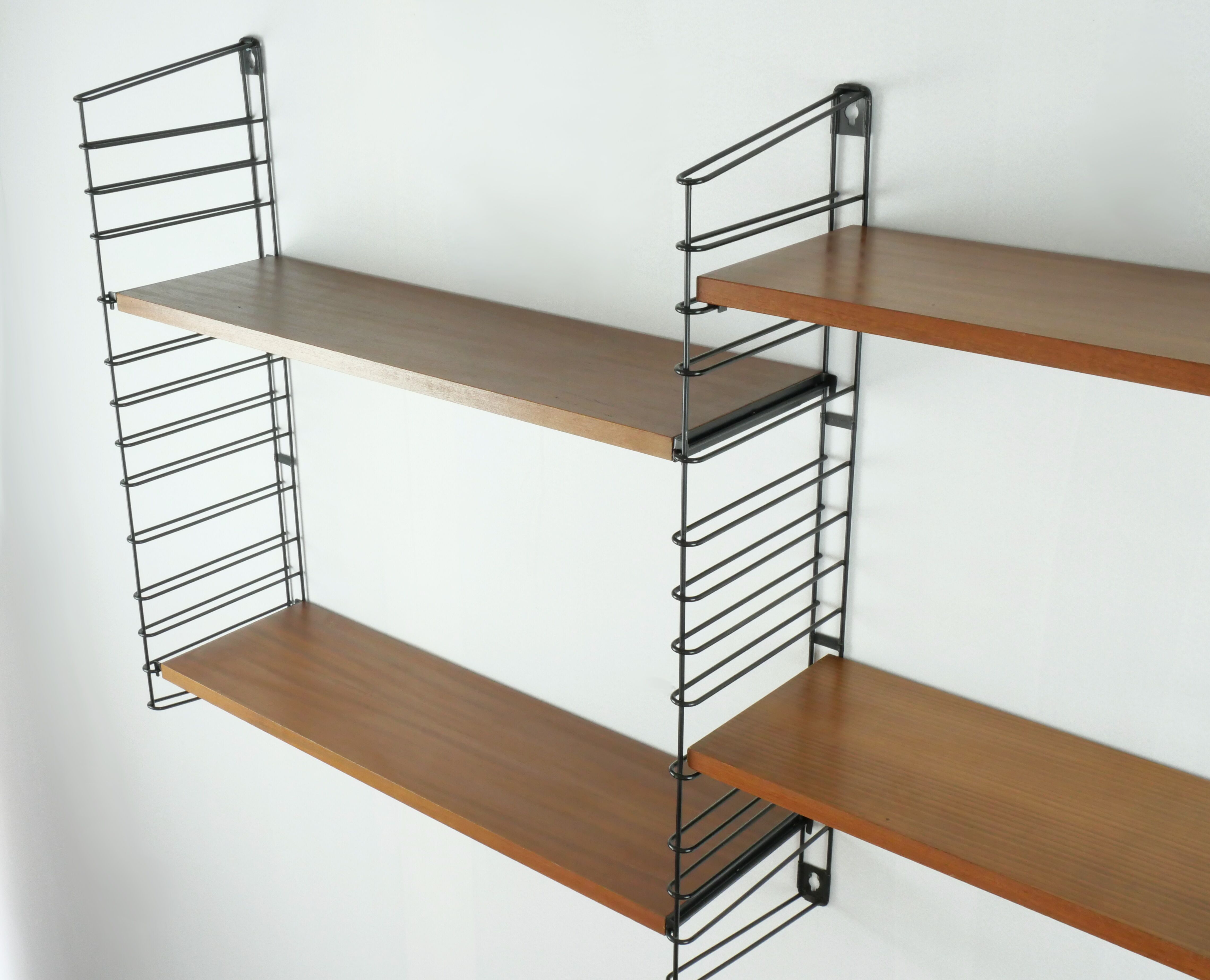 Tomado double wood shelf