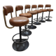 Vintage bar stools by Swedish designer Borje Johanson